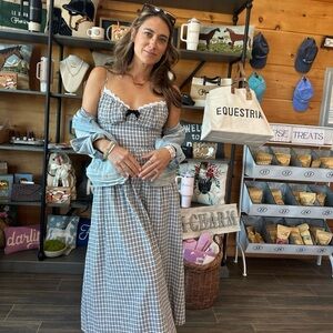 Storia Black and White dress nWT